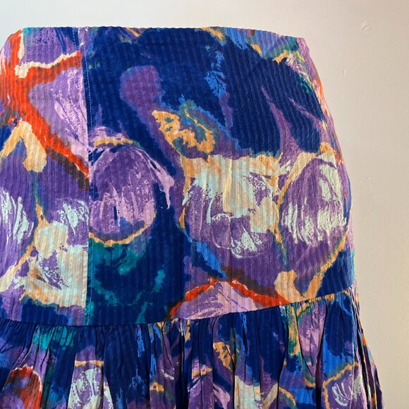 Circus NY Women's Chelsea Flower Dye Fairy Wren Flare Mini Skirt - Size 32 - NWT - Picture 3 of 5